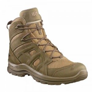 Men Haix Eagle Athletic 2.1 V GTX Mid Coyote Outdoor Boots | 46890-UWOA