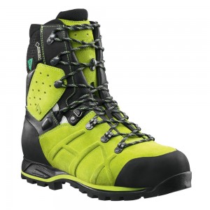 Men Haix Protector Ultra Lime Safety Boots | 96103-KANC